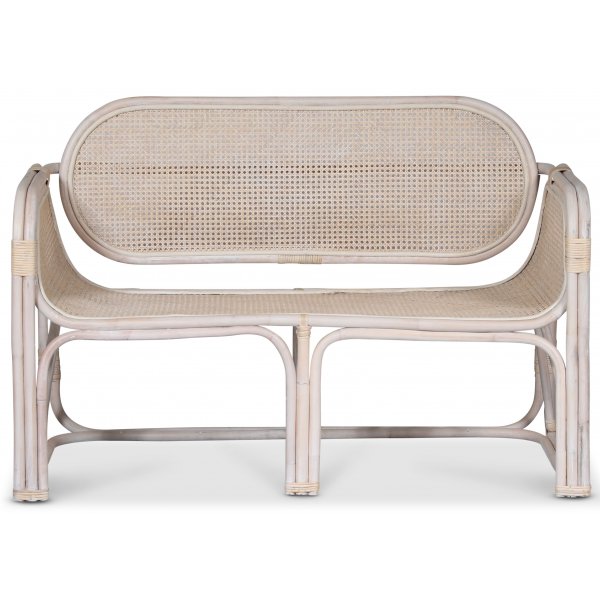 Glory Webbing 2-sits soffa i rotting - Whitewash Glory Webbing 2-sits soffa i rotting - Whitewash