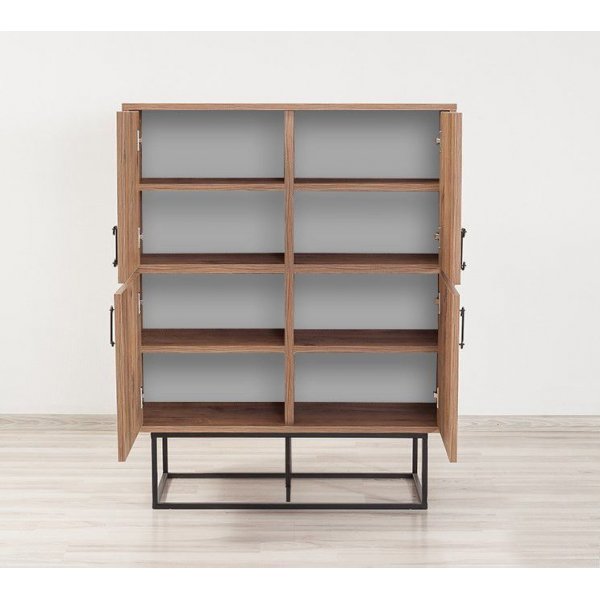 Quantum Solo kast - Grenen/zwart Quantum Solo kast - Grenen/zwart