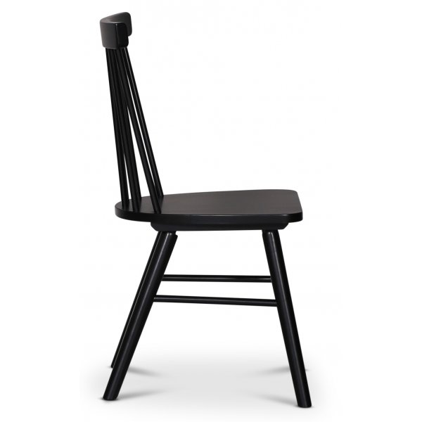 Sintorp matgrupp, runt matbord Ø115 cm inkl 4 st Orust svarta pinnstolar - Brun marmor (Laminat) + Fläckborttagare för möbler Sintorp matgrupp, runt matbord Ø115 cm inkl 4 st Orust svarta pinnstolar - Brun marmor (Laminat) + Fläckborttagare för möbler