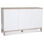 Borgholm sideboard - Vit / Ek