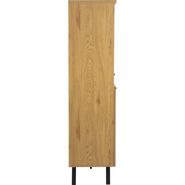 Mallow skåp - Ek/svart Mallow skåp - Ek/svart