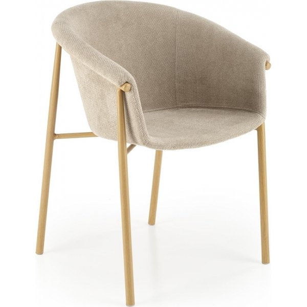 Cadeira eetkamerstoel 489 - Beige Cadeira eetkamerstoel 489 - Beige