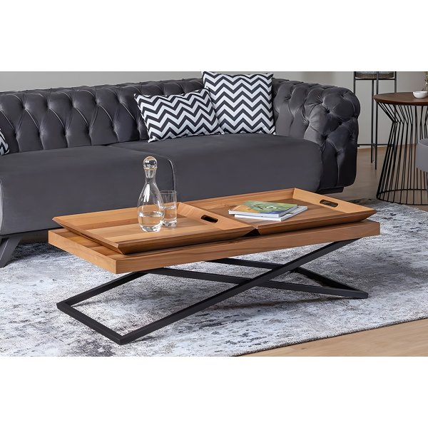 Towly salontafel - Walnoot Towly salontafel - Walnoot