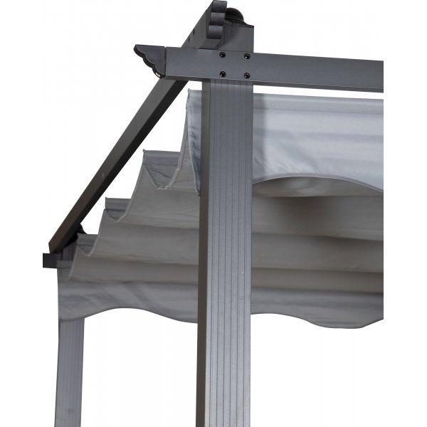 Lazio pergola - Svart/grå Lazio pergola - Svart/grå