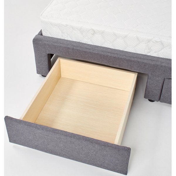 Libbie bed met opbergruimte - Grijs