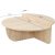 Table basse Podium 90 cm - Travertin