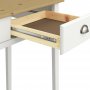 Nola bureau 95 x 45 cm - Wit/beige