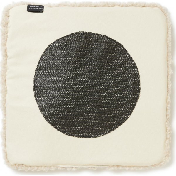 Curly sittdyna med stoppning Beige - 40 x 40 cm Curly sittdyna med stoppning Beige - 40 x 40 cm