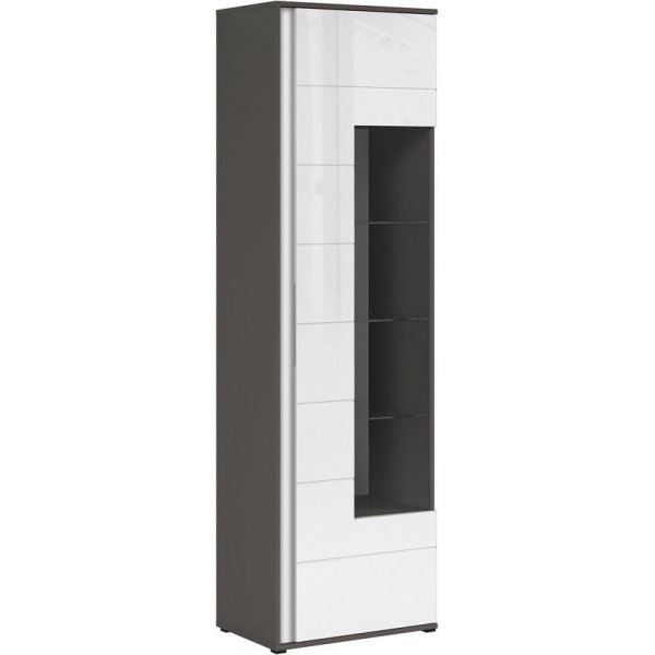 Link skåp - Grå/vit högglans Link skåp - Grå/vit högglans