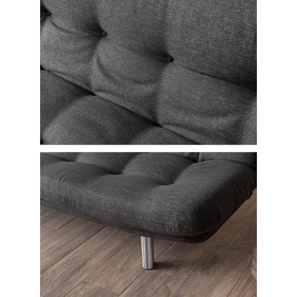 Fauteuil lit Misa - Marron clair Fauteuil lit Misa - Marron clair