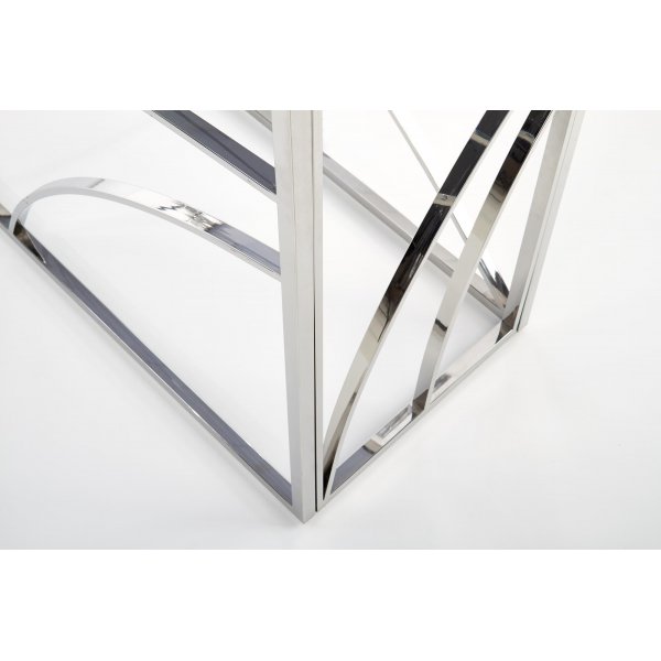 Table console Hibura 120x 40 cm - Argent