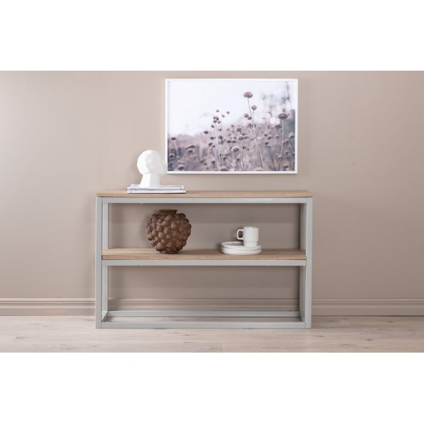 Table d'appoint Charlotte 110 x 30 cm - Gris Table d'appoint Charlotte 110 x 30 cm - Gris