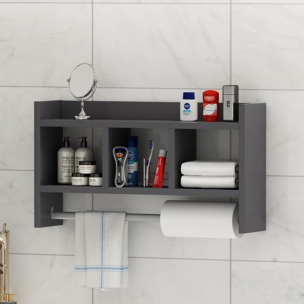 Asya wandplank Antraciet Asya wandplank Antraciet