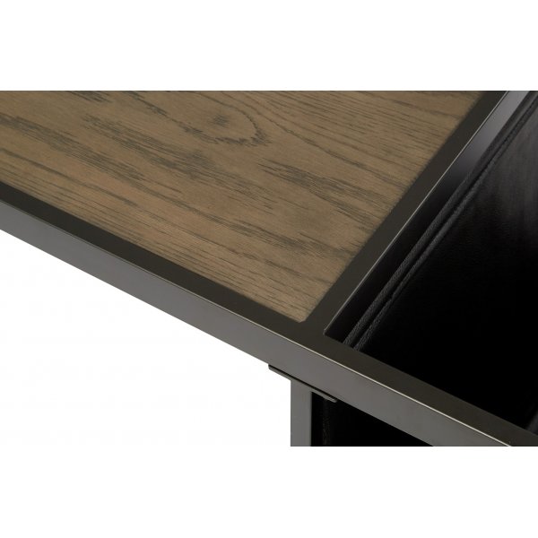 Felipe rektangulärt soffbord 120 x 60 cm - brunt ekfanèr Felipe rektangulärt soffbord 120 x 60 cm - brunt ekfanèr