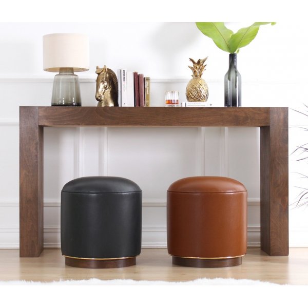 Milotte sittpuff - Mörkbrun Milotte sittpuff - Mörkbrun