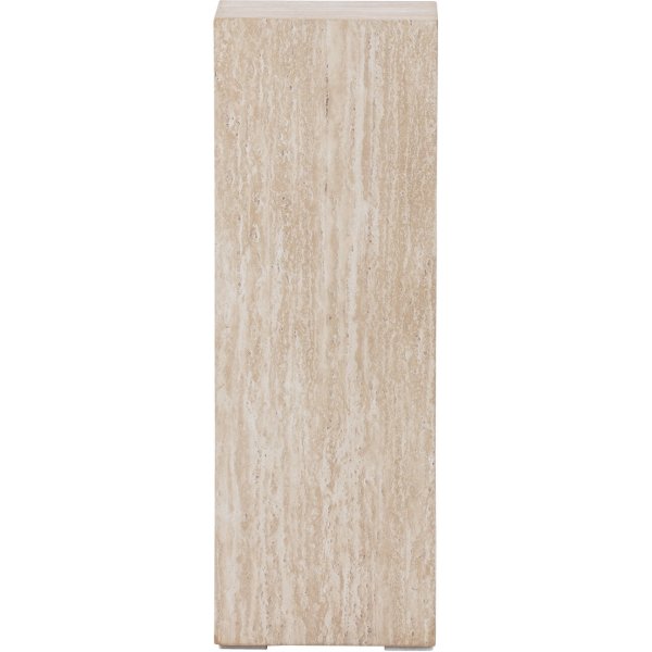 Ramsvik sidobord H:65 cm - Travertin-look Ramsvik sidobord H:65 cm - Travertin-look