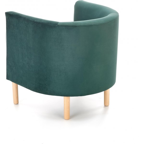 Seal fauteuil - Groen fluweel + Textielreiniging voor meubels Seal fauteuil - Groen fluweel + Textielreiniging voor meubels