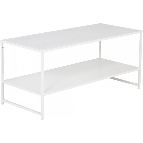 Träne soffbord 101,6 x 43,2 cm - Vit Träne soffbord 101,6 x 43,2 cm - Vit