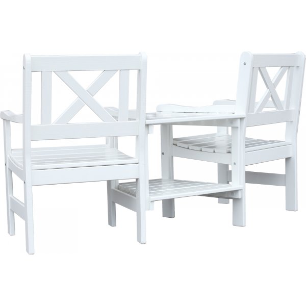 Europa tuinmeubelen - Loveseat - Wit