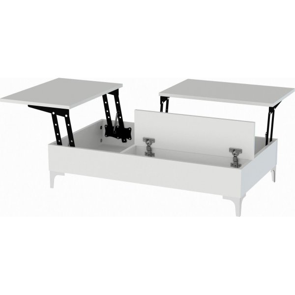 Esinti soffbord 121 x 69,2 cm - Vit
