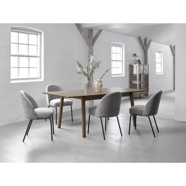 Table à manger Adrian 140-210 x 95 cm - Marron Table à manger Adrian 140-210 x 95 cm - Marron