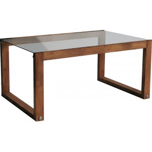 Table basse Via 85 x 55 cm - Pin fonc