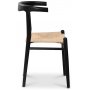 Matgrupp Pegani matbord i marmor inkl 6 st Berit matstol - Mrk marmor/natur repsits