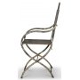 Nimes fllbar jrnstol vintage - LH010514