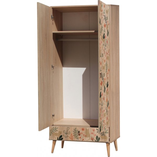 Kledingkast City Cat - Beige Kledingkast City Cat - Beige