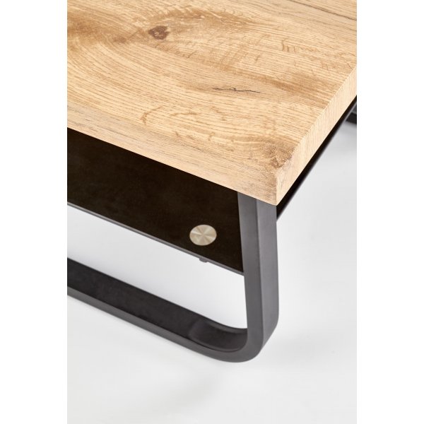 Table basse Thorn 65 x 65 cm - Chêne/noir Table basse Thorn 65 x 65 cm - Chêne/noir