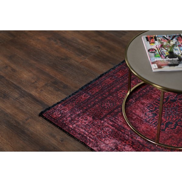 Tapis en coton Adana Boccara Rouge Tapis en coton Adana Boccara Rouge
