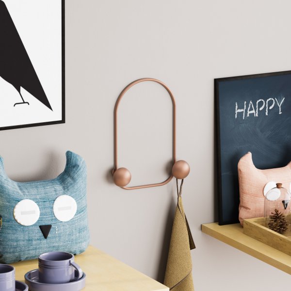 Cintre grenouille - Cuivre