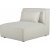 Nees modulsoffa Mittendel - Stone White