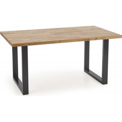 Gambon matbord 160x90 cm - Ek/svart