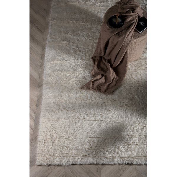 Yoko wollen vloerkleed - Wit Yoko wollen vloerkleed - Wit