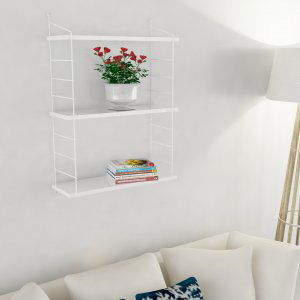 Armoni vägghylla 3-plan - Vit Armoni vägghylla 3-plan - Vit