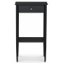 Flash sngbord - Svart metall / Mssing