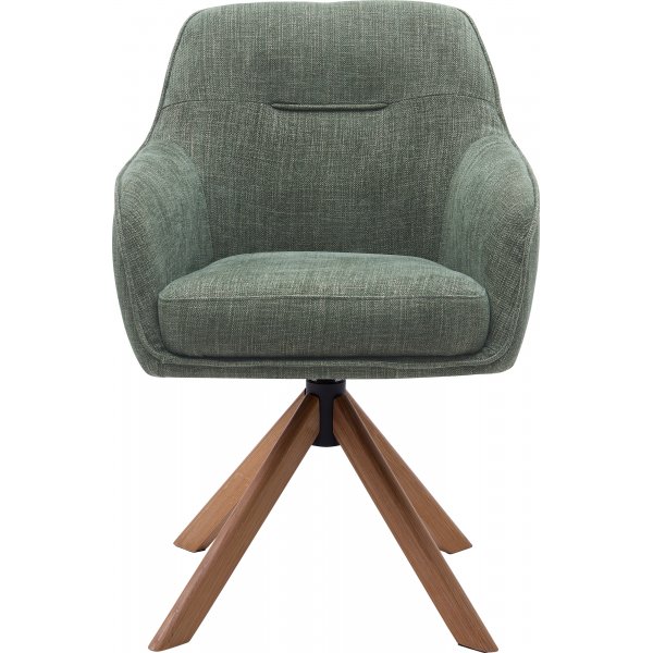 Option karmstol - Grön/ek Option karmstol - Grön/ek