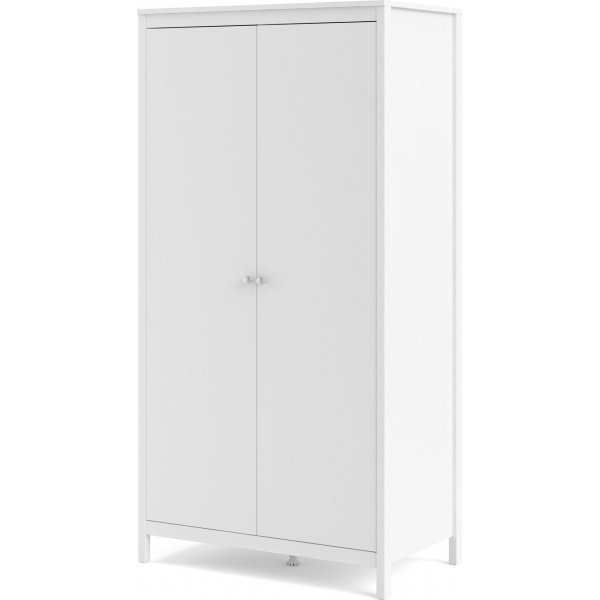 Armoire Madrid  2 portes - Blanc