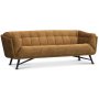 Lulu 3-sits soffa - Guld sammet