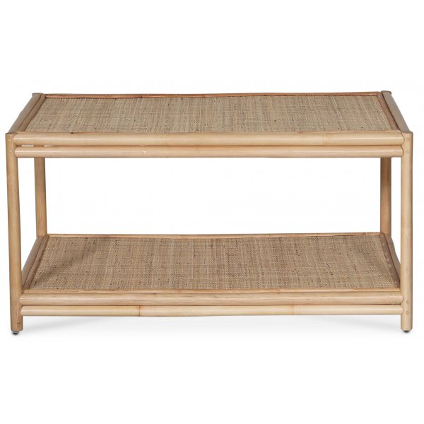 Table basse Stockholm rotin naturel + Pieds de meubles Table basse Stockholm rotin naturel + Pieds de meubles