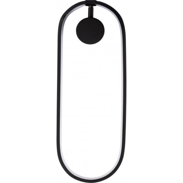Tranceto wandlamp - Zwart