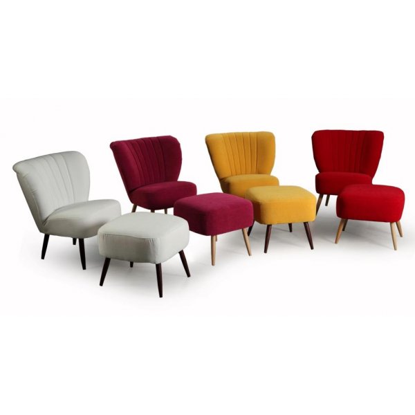 Fauteuil Bella - N'importe quelle couleur et tissu
