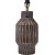 Pied de lampe Turi - Marron - 45 cm