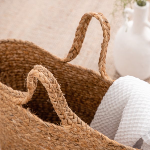 Pune korg Ø35 cm - Jute Pune korg Ø35 cm - Jute