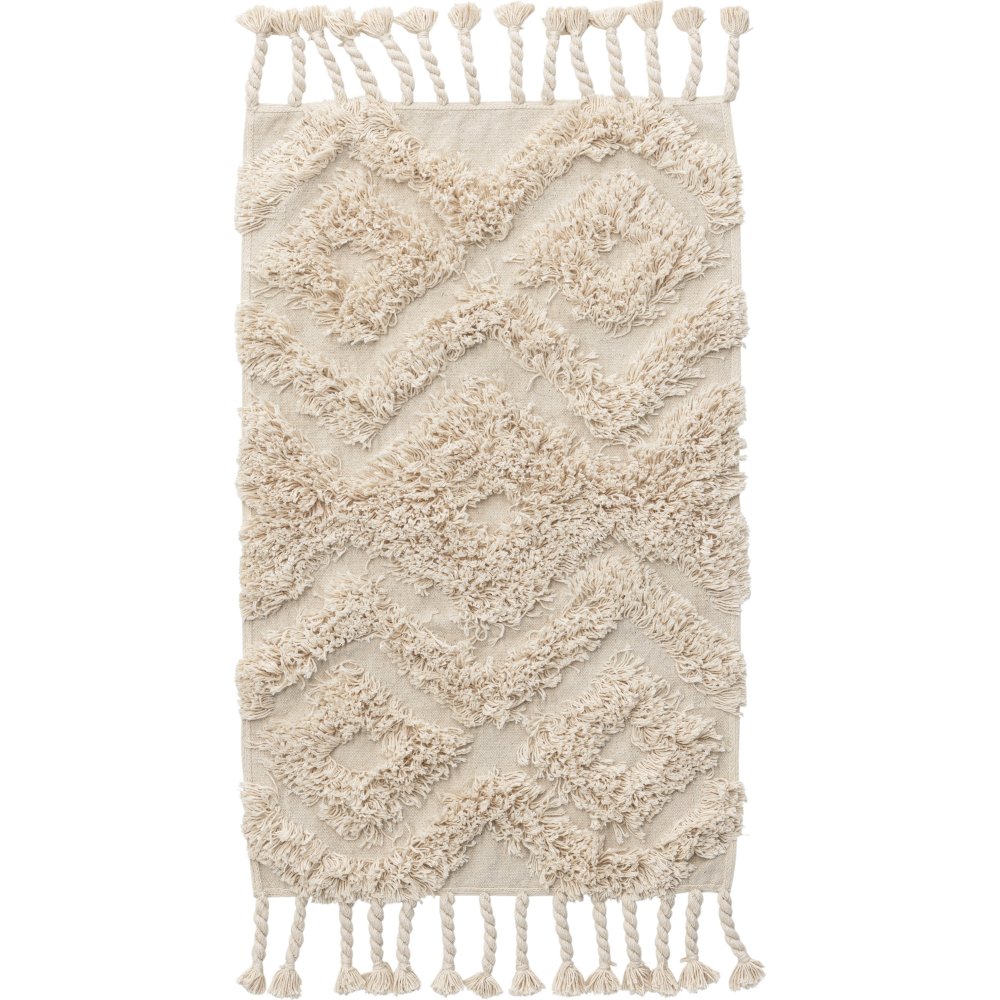 Kleva bomullsmatta 50 x 80 cm - Offwhite