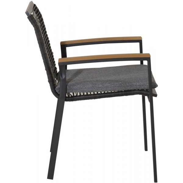 Dallas eetkamerstoel - Zwart Dallas eetkamerstoel - Zwart