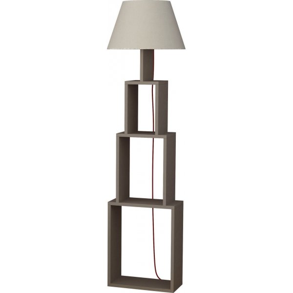 Tower golvlampa - Ljus mocka/beige