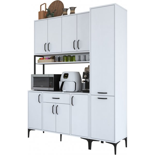 Armoire Jericho 134 - Blanc Armoire Jericho 134 - Blanc