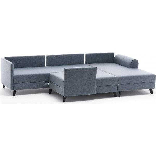 Canapé-lit Belen - Bleu Canapé-lit Belen - Bleu